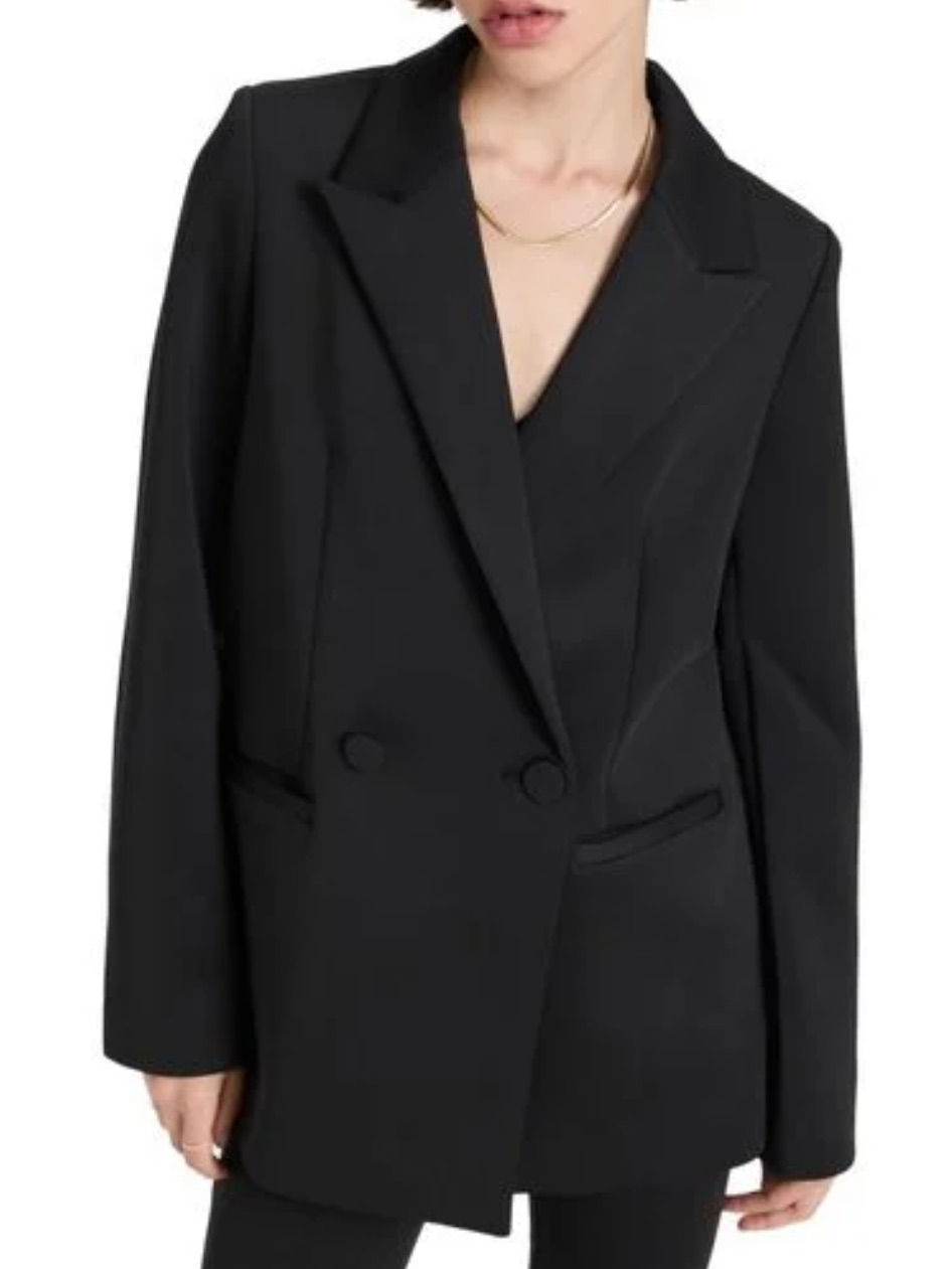 Good American Scuba Blazer 2.0 Black - S